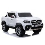 Elektrické autíčko Mercedes X-Class - LCD - nelakované - biele
